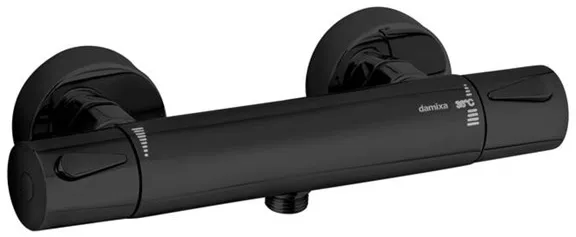 Damixa Silhouet duschblandare, matt svart